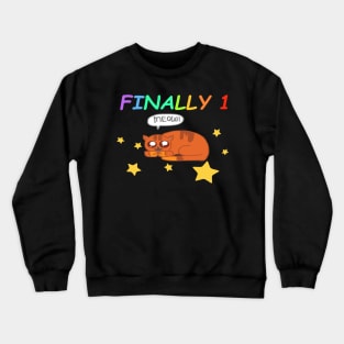 kids birthday party Crewneck Sweatshirt